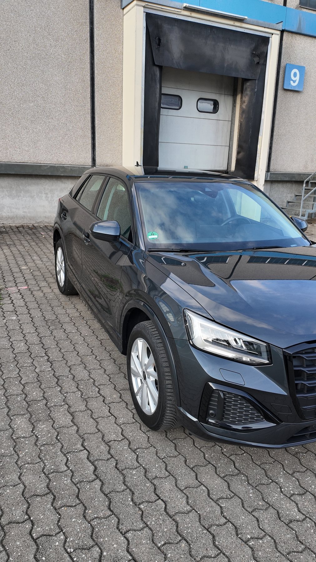 Audi Q2 Außenansicht nach Autoaufbereitung in Bamberg